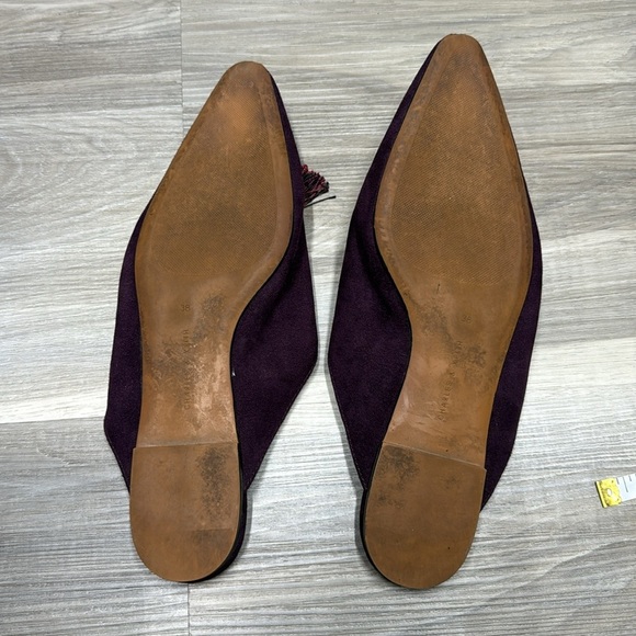 🏁 Charles & Keith Purple Tassel slip on Loafers size 38 EUR - Picture 7 of 7